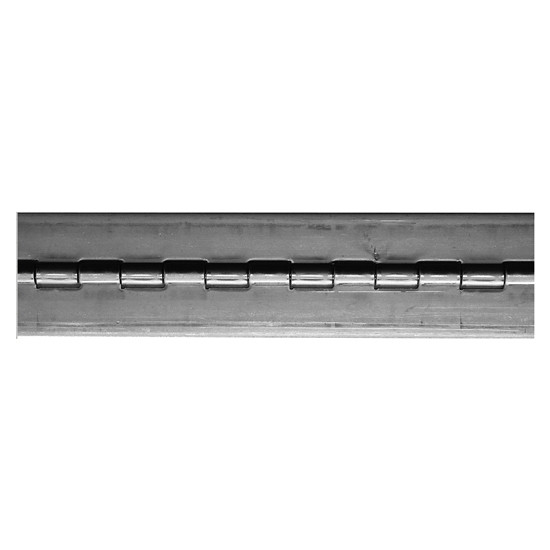 Stainless Steel 2 inch Wide Continuous Hinge, 3/16 Pin
