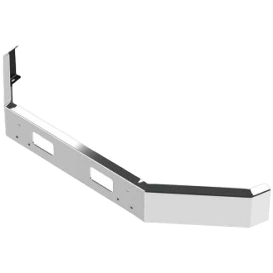 Stainless Steel 9 Inch Bumper W/ Tow Holes For Ford Aeromax, L9000, LS9000, LA9000, LTS900, LTA9000