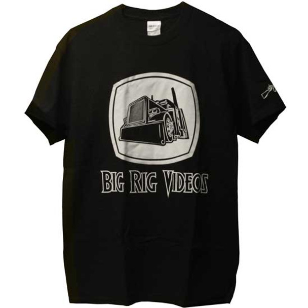 Big Rig Videos Short Sleeve Black T-Shirt