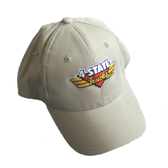 4 State Trucks Logo Tan Hat - Velcro Back