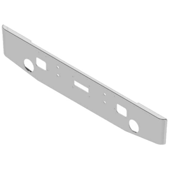 16 Inch Gullwing End Bumper W/ Mounting & Standard Step Holes For Kenworth
