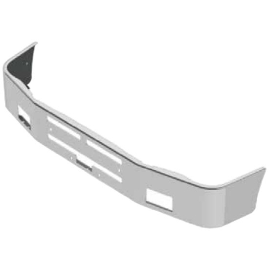 20 Inch SBA Bumper W/ Mounting & Vent Holes For Kenworth T400 SBA