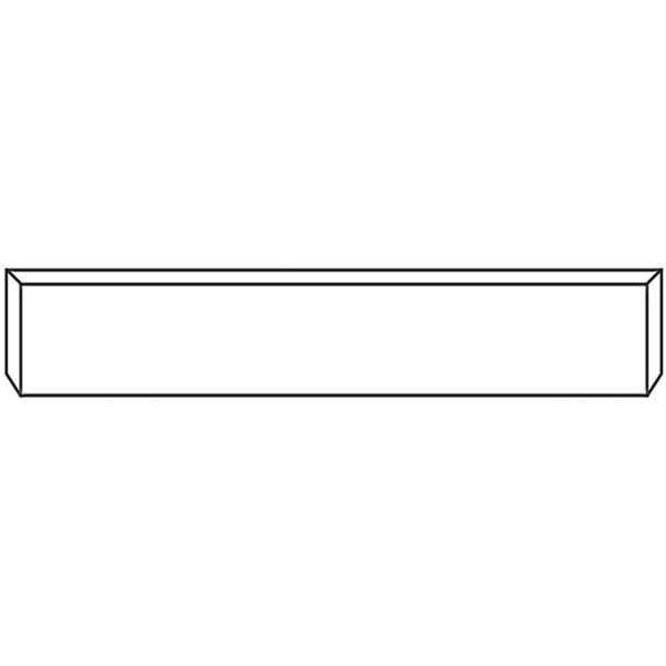 18 Inch Blank Chrome Texas Mitered End Bumper, 7 Gauge W/ UST Blind Mount Plates For Freightliner, Kenworth, Peterbilt 18 Inch Blank Chrome Texas Mitered End Bumper, 7 Gauge W/ UST Blind Mount Plates For Freightliner, Kenworth, Peterbilt