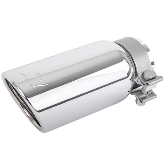 Chrome-Plated Steel Exhaust Tips For 2.75 Inch Diameter Exhaust Tubes