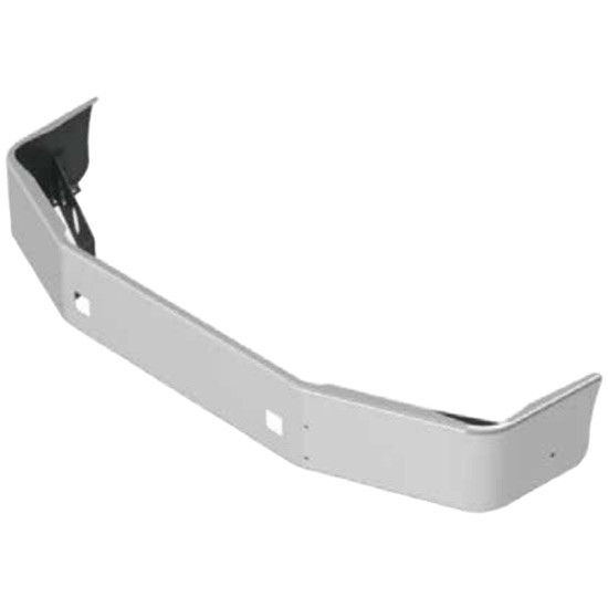 13 Inch Stainless Steel Bumper W/ Tow Pin Holes For Volvo WIA 1989-1997