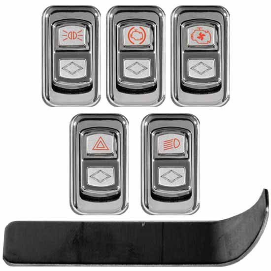 Actuator Button Starter Kit For Peterbilt 2006-Newer