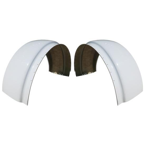 Custom Wide Lip Extended Front Fender For Peterbilt 389