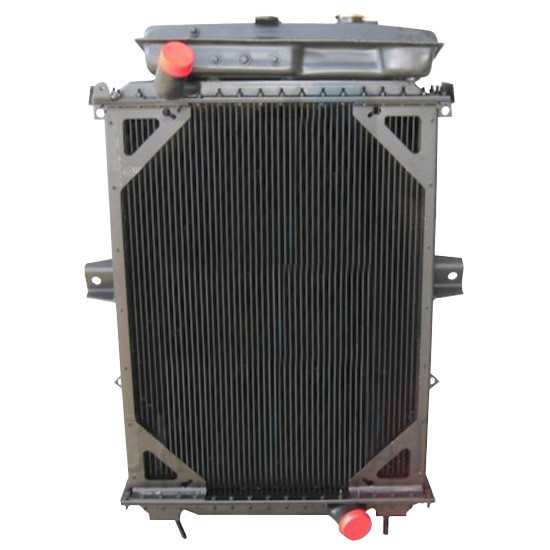 BESTfit Copper Brass 4 Row Radiator W/ Surge Tank, Frame & 3 Inch Outlet For Kenworth T800, T600 & T600B