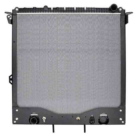 BESTfit Plastic Aluminum 2 Row Radiator W/ Oil Cooler & Frame For Freightliner Cascadia, M2-112, Western Star 5700XE