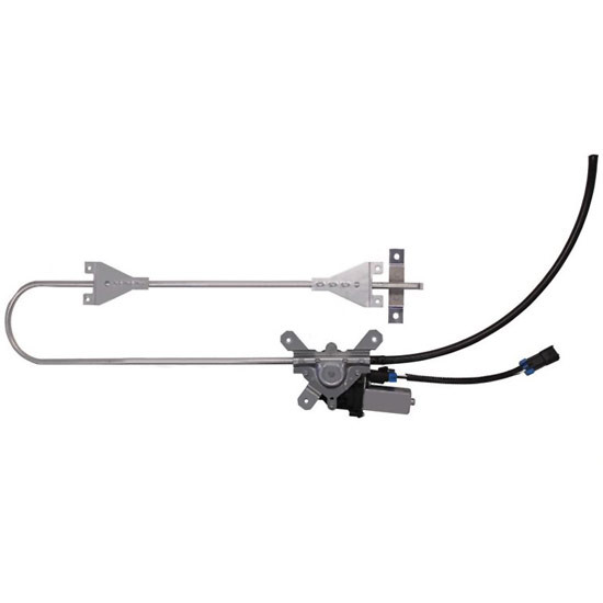Power Front Door Window Regulator W/ Motor For Kenworth T600, T800 & W900