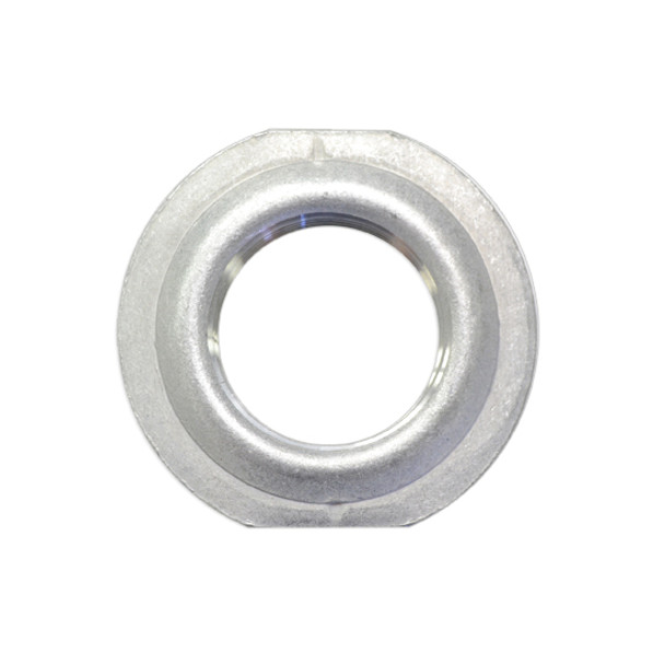 Weld-In Curve Style Aluminum Flange With Female Pipe Thread Center Weld-In Curve Style Aluminum Flange With Female Pipe Thread Center