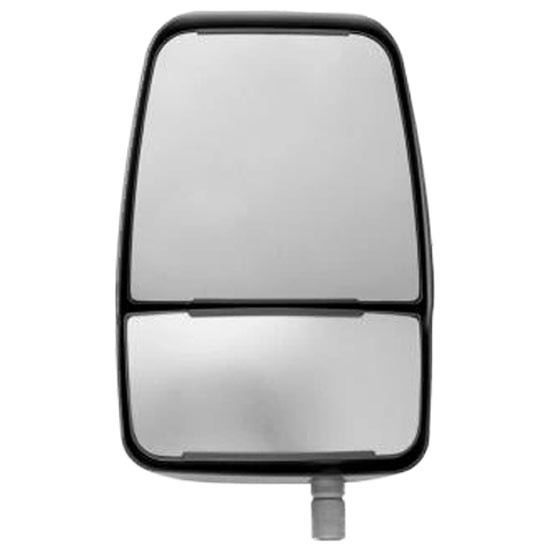 Black Side Mirror Head And Flat Glass Kit For Ford & GMC Driver Or Passenger Side