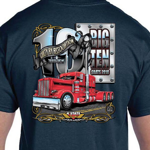 CSM Guilty By Association Truck Show 2018 Black T-Shirt