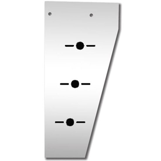 VC 4 Inch Factory Replacement Cowl Panels W/ Light Cutout Options, Factory Replacement For Peterbilt 379