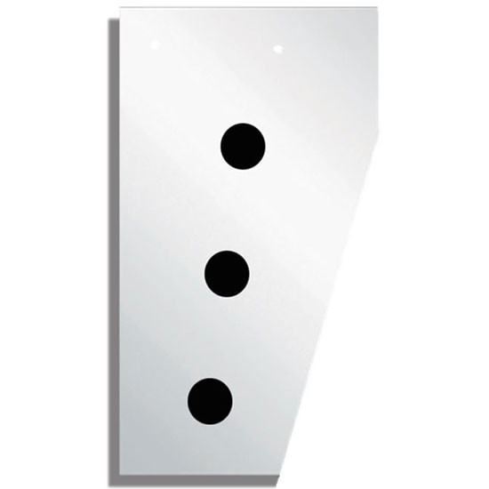 VC 6 Inch Factory Replacement Cowl Panels W/ Light Cutout Options For Peterbilt 379