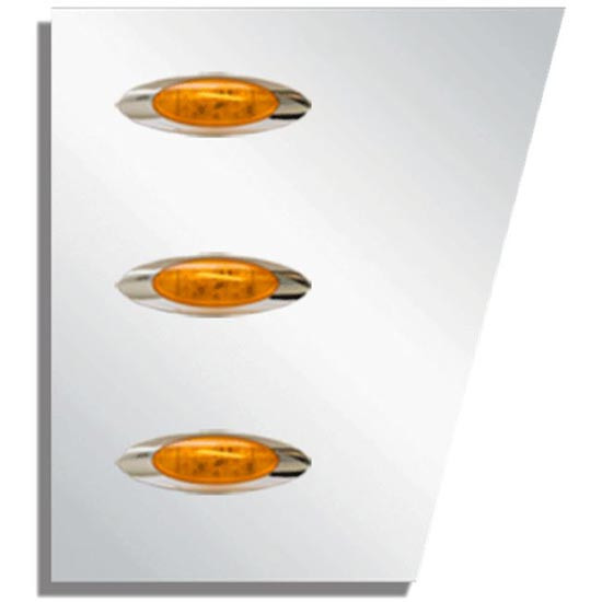 6 Inch Wide Cowl Panels With Light Options For Peterbilt 379