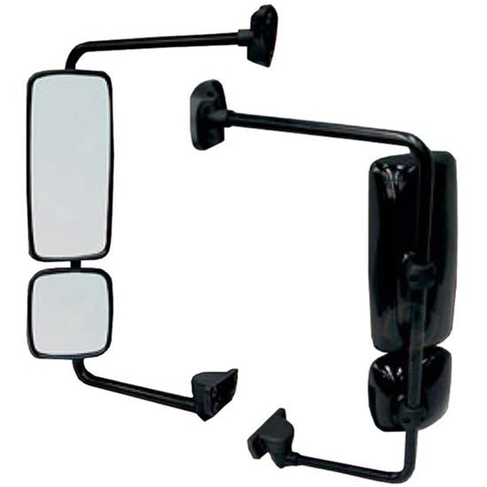 BESTfit Manual Mirror Assembly With Bracket For Freightliner M2