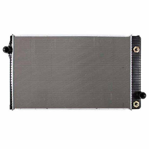 BESTfit Plastic Aluminum Radiator With Oil Cooler & Lower Right Outlet For International 7300, 7400, 7500, 7600, 7700