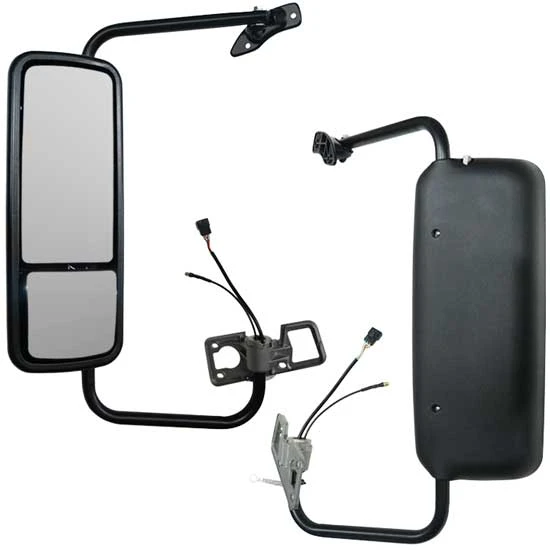 BESTfit Black Heated Power Mirror Assembly For Freightliner Century, Columbia, Coronado