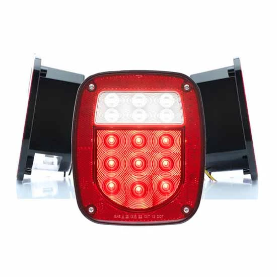 Red LED Combination Stop, Turn, Tail & Back-Up Light Driver Or Passenger Side