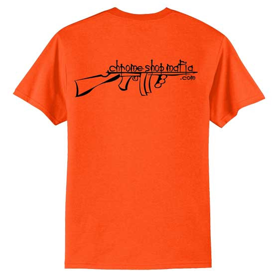 Chrome Shop Mafia Orange Short Sleeve T-Shirt