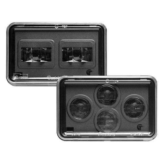4 X 6 Inch Rectangular 12-24V High Beam & Low Beam LED Headlights