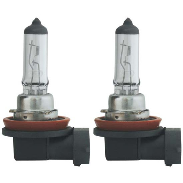 55 & 100 Watt 12V H11 Halogen Headlight Bulb - Clear & Icy Blue 55 & 100 Watt 12V H11 Halogen Headlight Bulb - Clear & Icy Blue