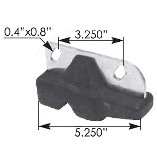 BESTfit Hood Rear Bracket For Freightliner M2-106, M2-112