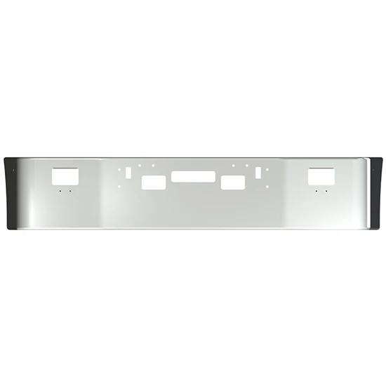 Valley Chrome 12 Inch Chrome Wrap Around Bumper For Freightliner FLD112 & FLD120