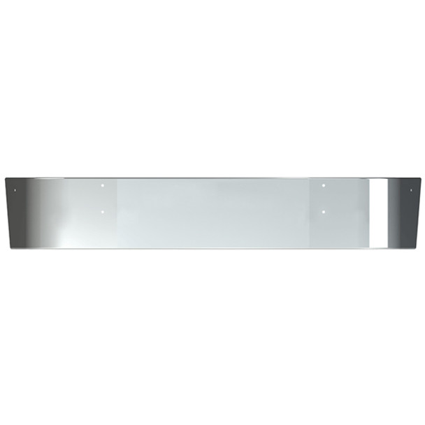 16 Inch Chrome Wrap Around Bumper, 10 Gauge For Kenworth T660 SBA