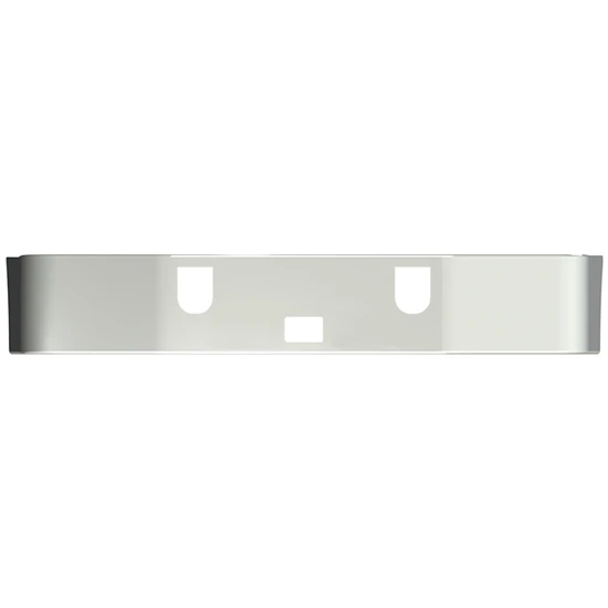 Valley Chrome 14 Inch Chrome Wrap Around Bumper W/ Tow Holes For Mack CH SBA