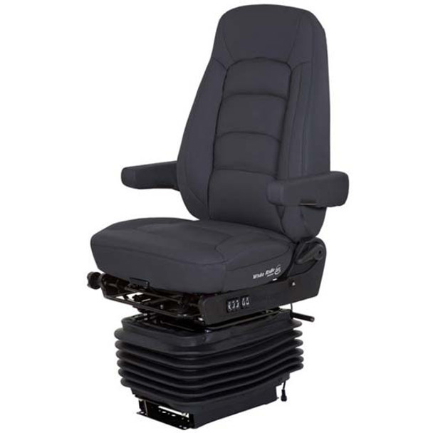 Bostrom Wide Ride II Plus Serta STD Base High Back Seat With Armrests - Ultra-Leather