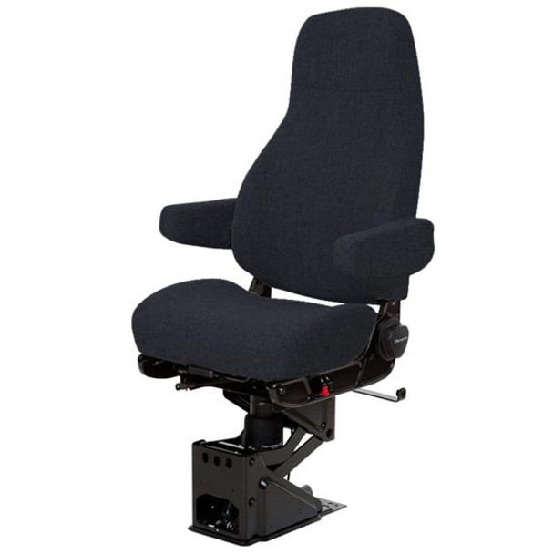National Ensign Standard Base High Back Air Seat With Armrests National Ensign Standard Base High Back Air Seat With Armrests