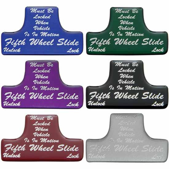 Glossy 5th Wheel Switch Guard Sticker For Freightliner