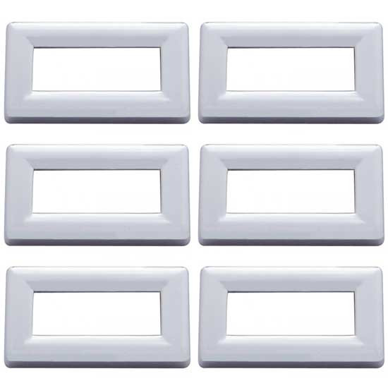 Chrome Switch Trim For Kenworth - Pack Of 6