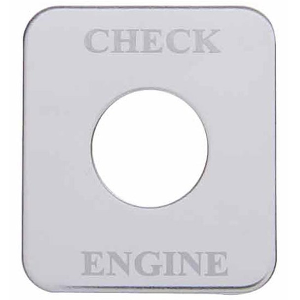 Stainless Steel Switch ID Plate For Freightliner