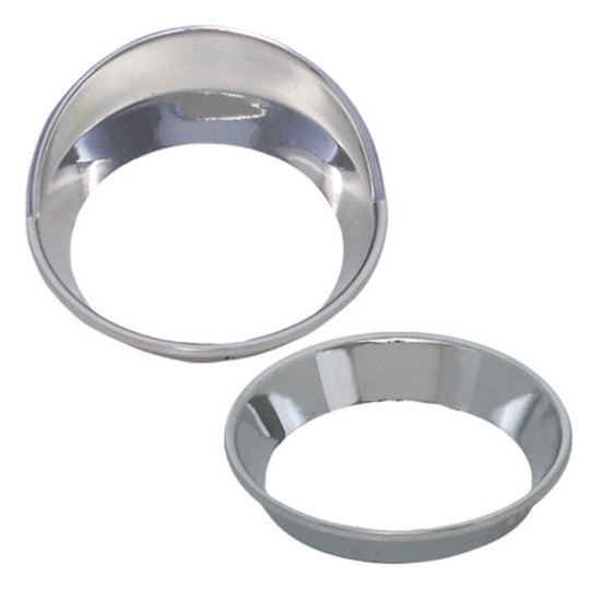 Chrome Plastic Small Gauge Bezel For Kenworth T600, T660, T800, W900