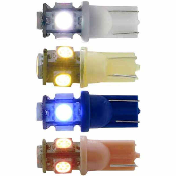 360 Degree 5 Diode LED 194 Light High Power Bulb - Pair 360 Degree 5 Diode LED 194 Light High Power Bulb - Pair
