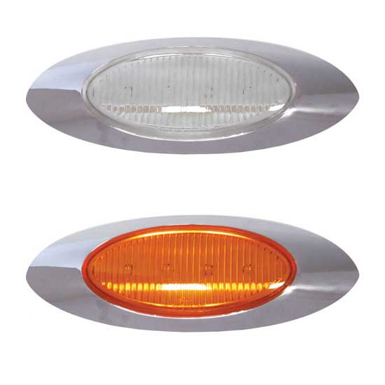 M1 Style 4 Diode Amber LED Clearance Marker Light