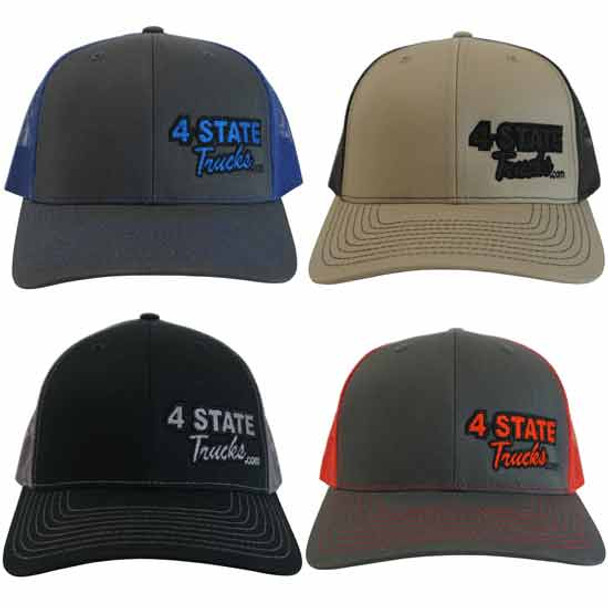 4 State Trucks Mesh Back Hat - Snap Back 4 State Trucks Mesh Back Hat - Snap Back