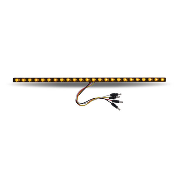17 Inch 24 Diode Amber Marker With Auxiliary Dual Revolution LED Undermount Light Strip 17 Inch 24 Diode Amber Marker With Auxiliary Dual Revolution LED Undermount Light Strip
