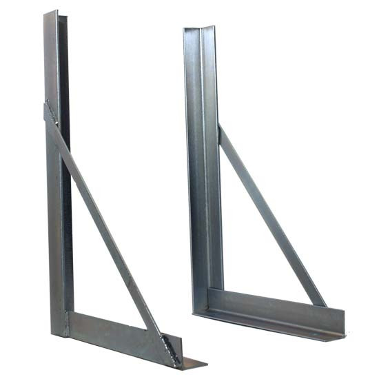 Merritt Zinc-Plated Steel Mounting Brackets For 18 Or 24 Inch Tool Box