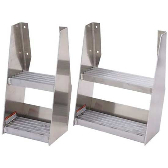 Aluminum Frame Mount Steps 12 & 18 Inch By Merritt