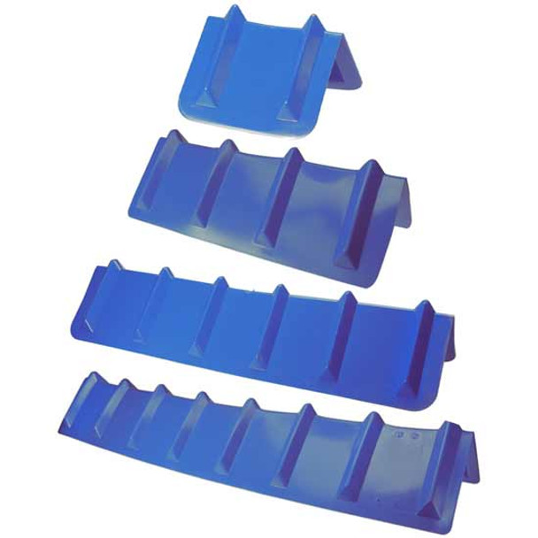 9 X 9 Inch Blue Plastic Corner Protector 9 X 9 Inch Blue Plastic Corner Protector