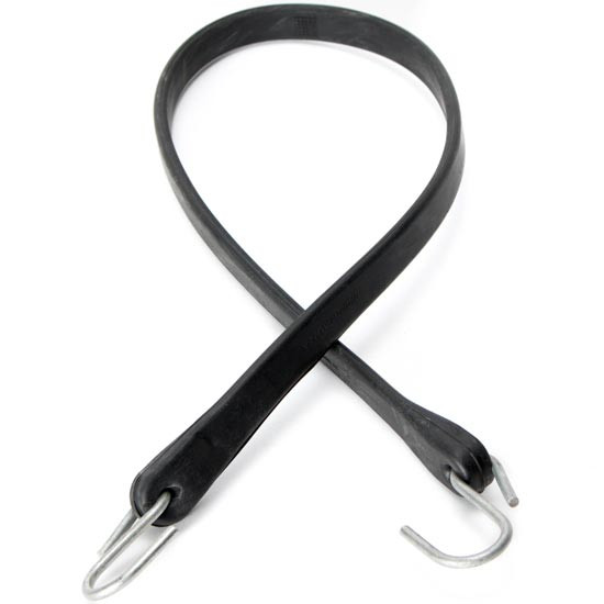 21 Inch EPDM Rubber Tarp Strap With S Hooks