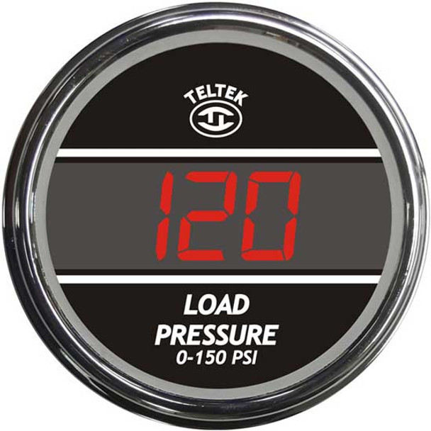 Teltek Digital Load Pressure Gauge 0-150 PSI