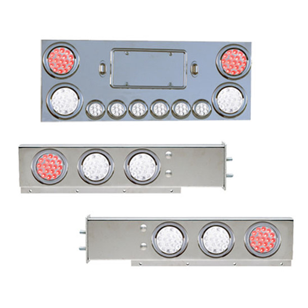 Rear Center Dual Revolution LED Light Panel & Bar Kit Rear Center Dual Revolution LED Light Panel & Bar Kit