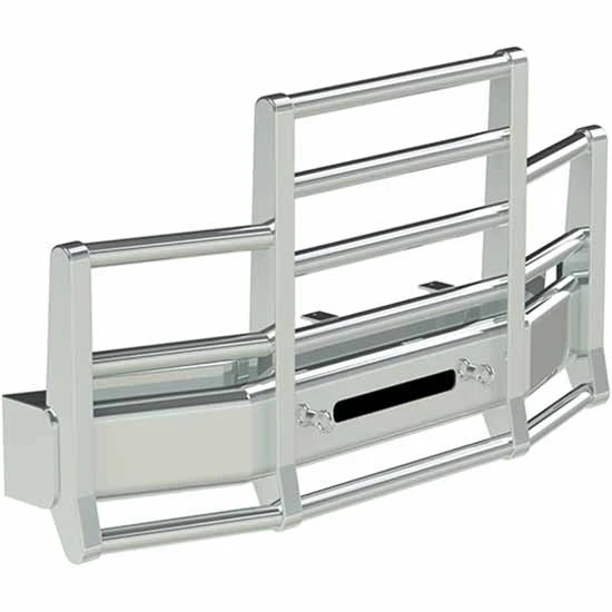 Herd Defender Alum. 4 Post Grille Guard For Kenworth T800 Wide Front 1987-2014