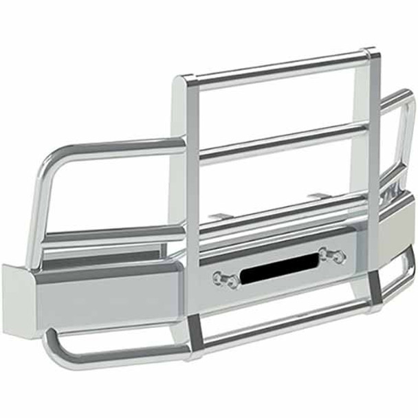 Herd Defender Alum. 2 Post Grille Guard For Mack Granite 2008-2015