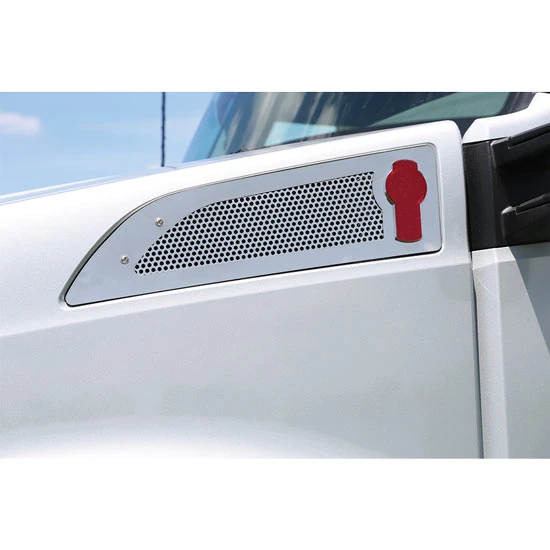 Roadworks Stainless Steel Hood Intake Trim For Kenworth T680